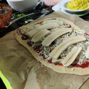 Pizza Banane-Maultasche