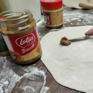 Pizza Karamellkeks